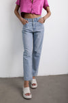 Jeans Mom Lavado Celeste
