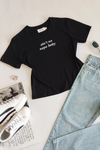 Polo Basic Text Negro