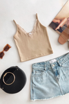 Top Roxy Beige