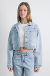 Casaca Denim Retro Indigo Lavado