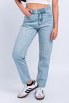 Jeans Mom Fly Lavado Celeste