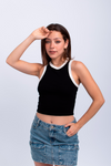 Tank Top Perla/Negro