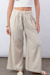 Pantalón de Lino Natural