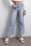 Jean Wide Leg Lavado celeste