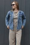 Casaca Jean Charo Indigo