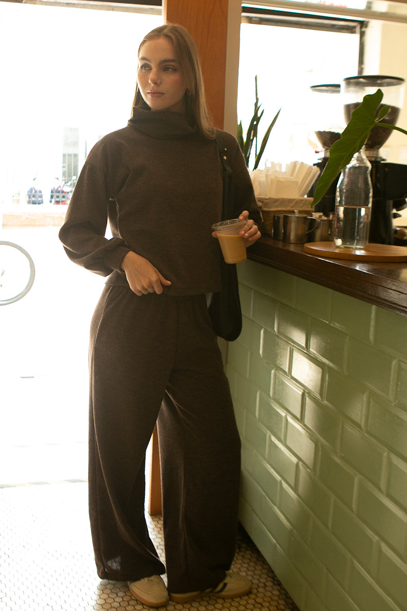 Chompero CUELLO marron