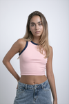 Tank Top Rosado/Azul