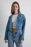 Casaca Denim Retro Indigo Medio