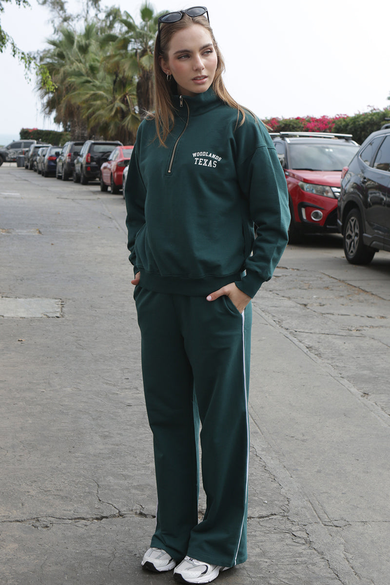 set sudadera & pantalon evander VERDE
