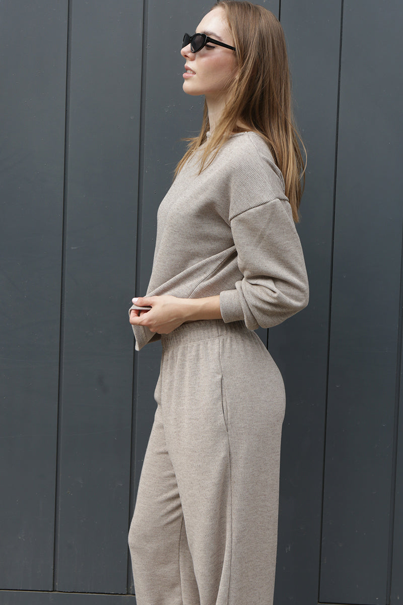 pantalon lucca beige