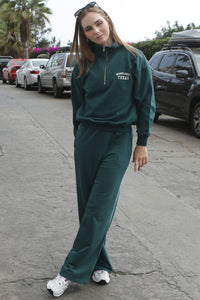 Jogger palazo vena - verde
