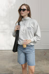 Short Jean Biker Indigo