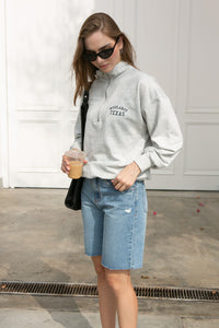 Short Jean Biker Indigo
