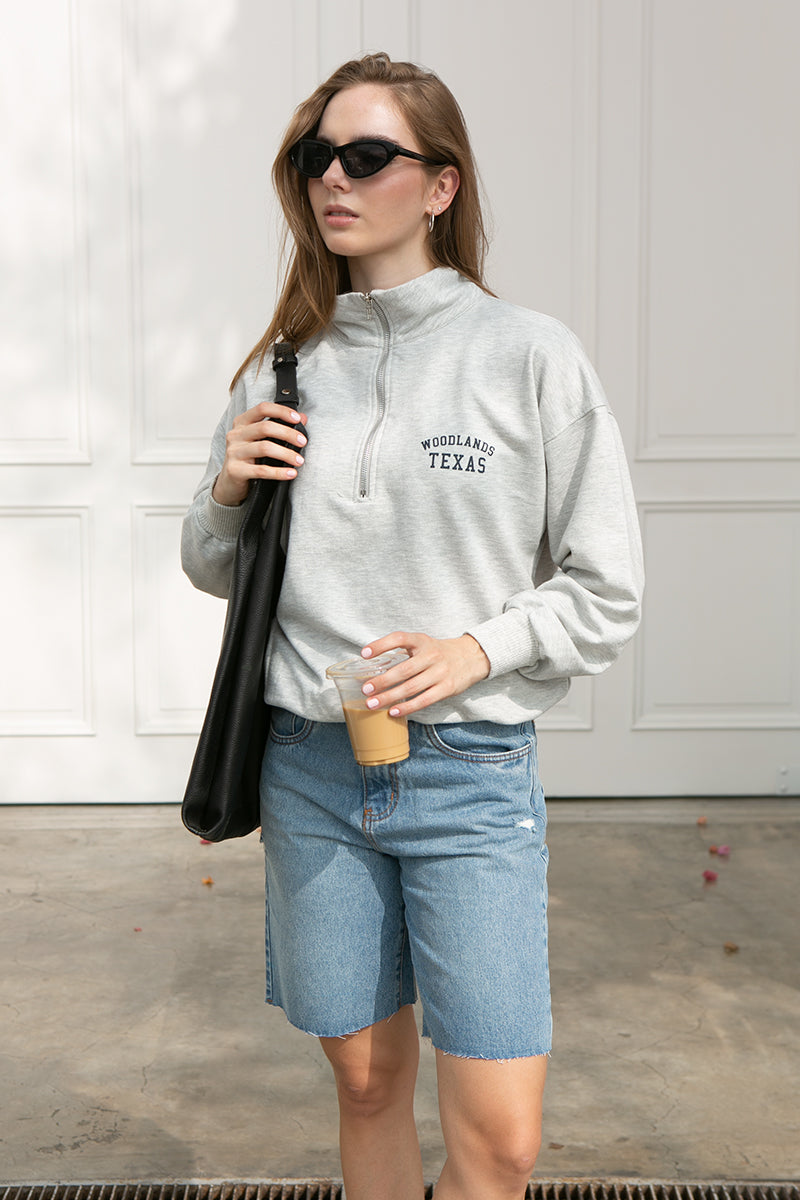 Short Jean Biker Indigo