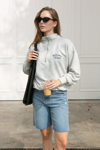 Short Jean Biker Indigo