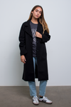 Abrigo Maxi Leonor Negro