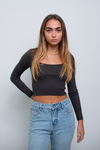 Lili Longsleeve Top Plomo