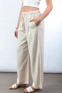 Pantalón de Lino Natural