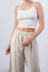 Pantalón de Lino Natural