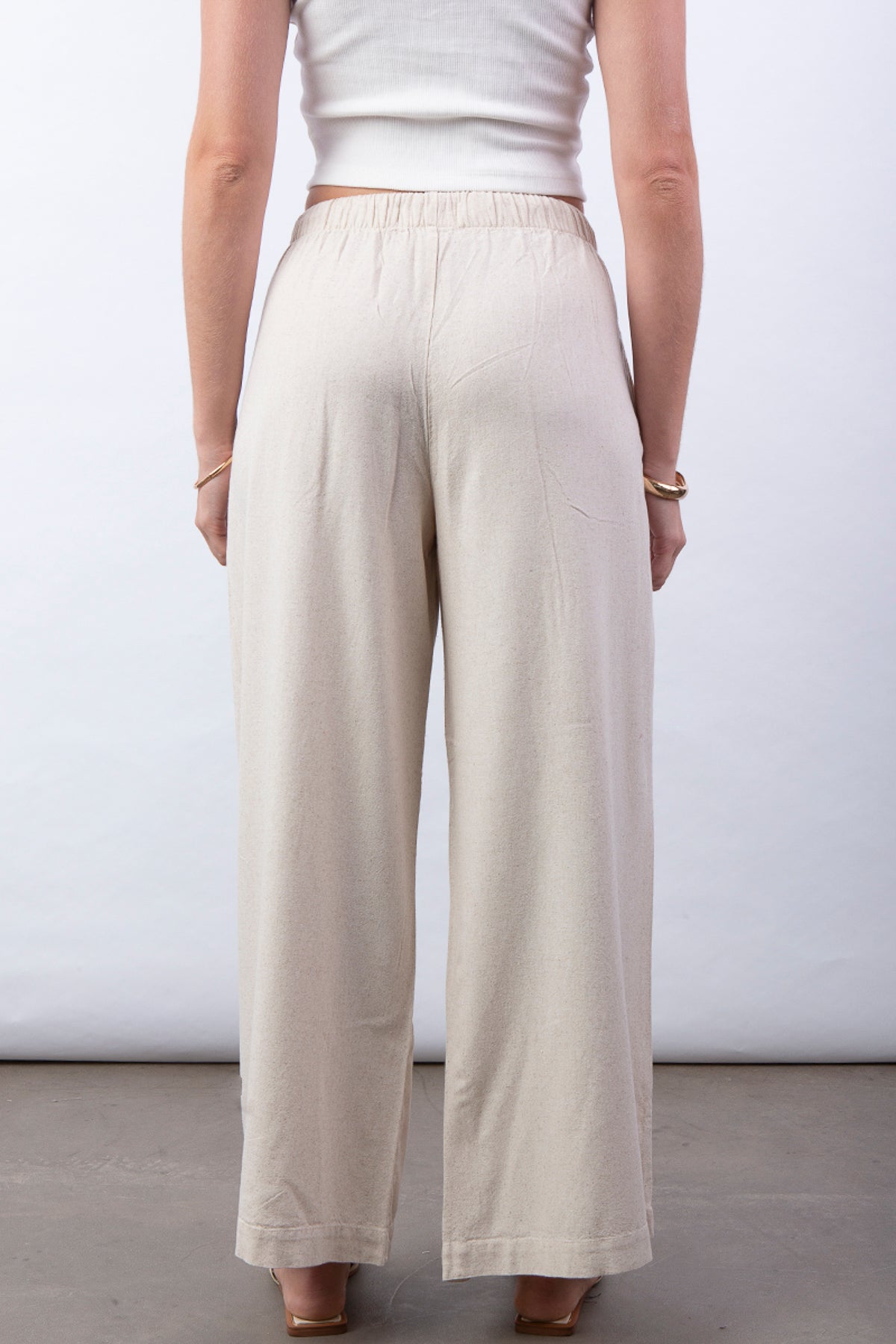 Pantalón de Lino Natural