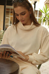 Chompero CUELLO CREMA