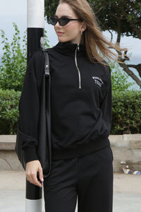 set sudadera & pantalon evander NEGRO